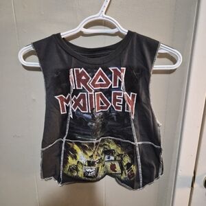 Iron Maiden Crop Top